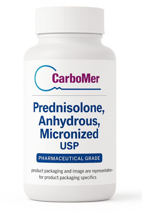 Prednisolone, Anhydrous, Micronized USP